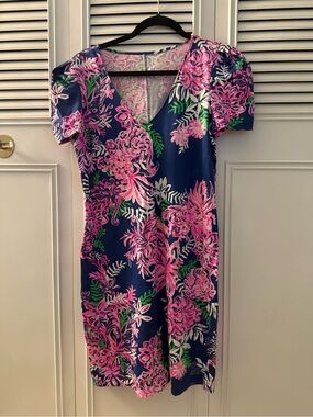 Lilly Pulitzer Dress - Pink & Green Print